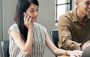 Professionals working on a business case in Sydney