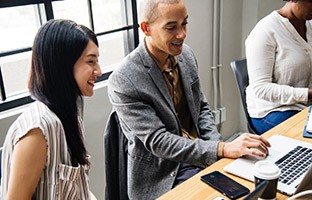 Professionals working on a business case in Sydney