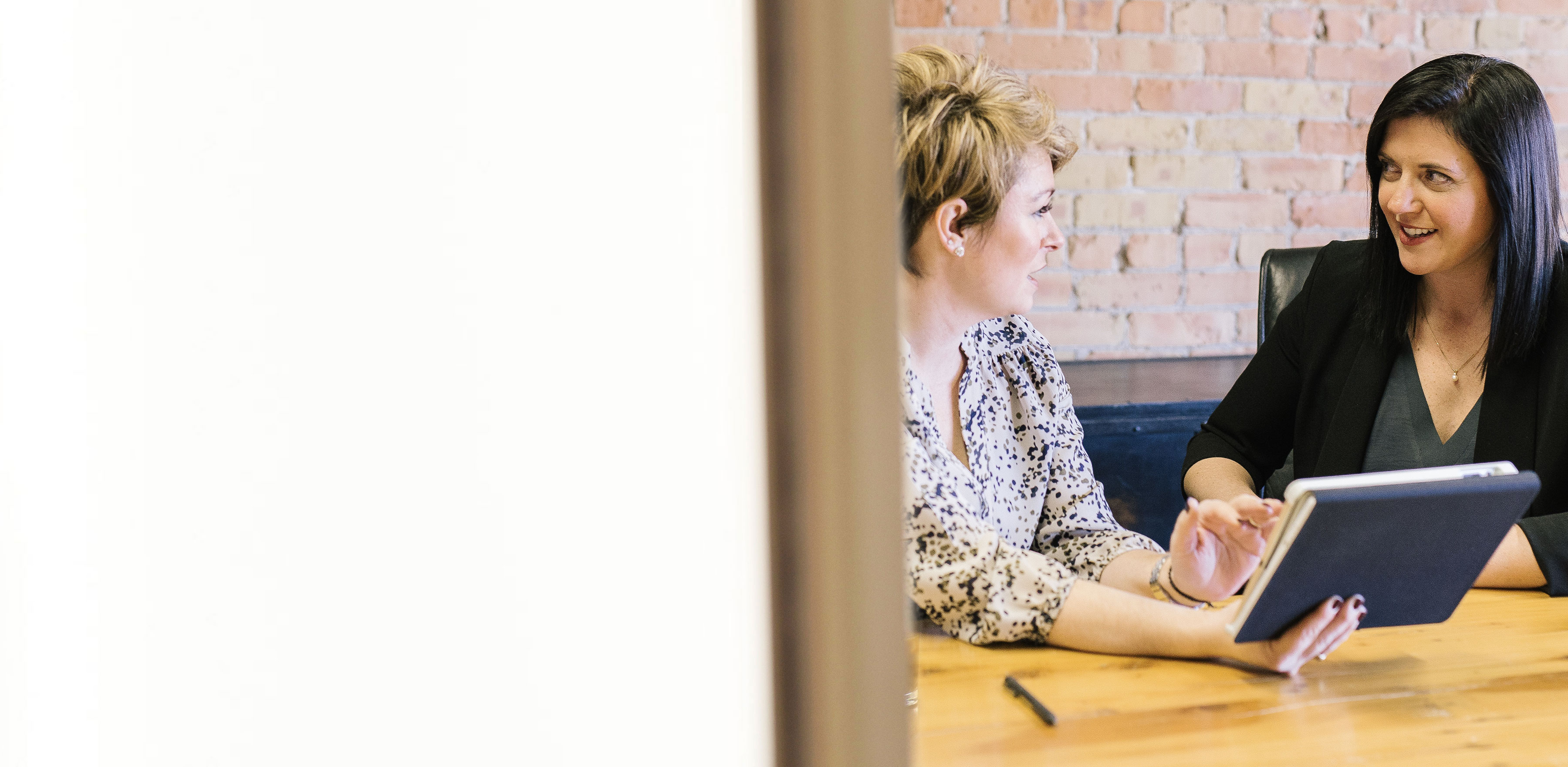 Professional women creating a website accessibility statement