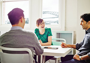 User testing experts in Sydney office