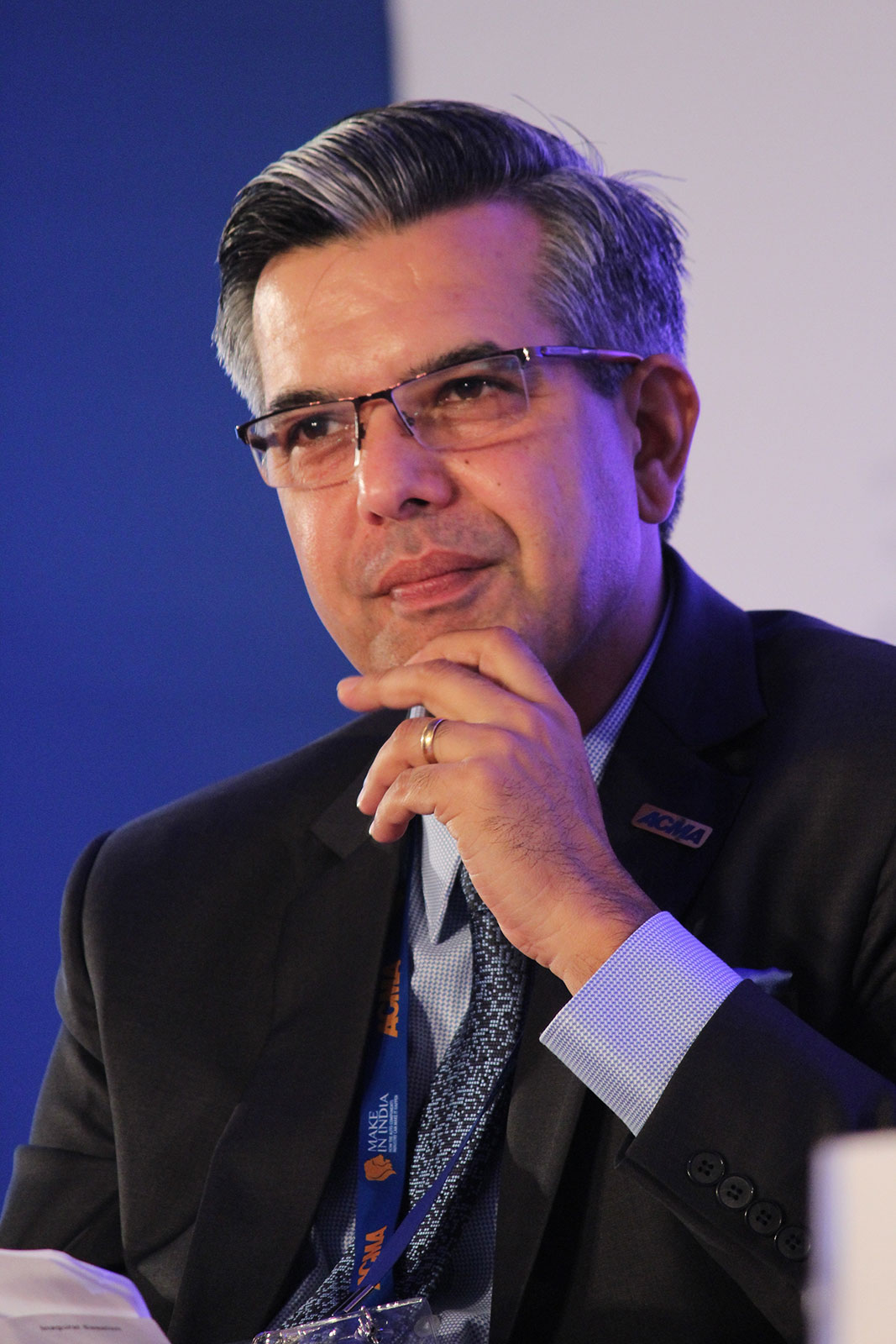 professional man in a suit and glasses 
