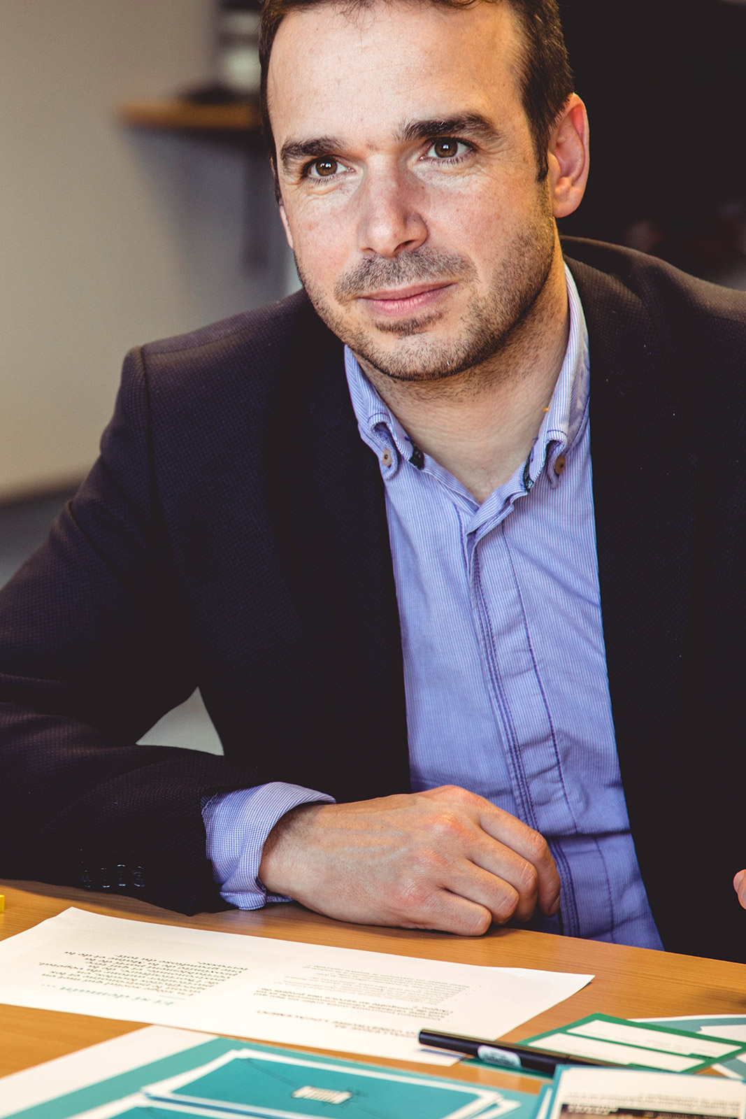 Professional man looking for financial advice