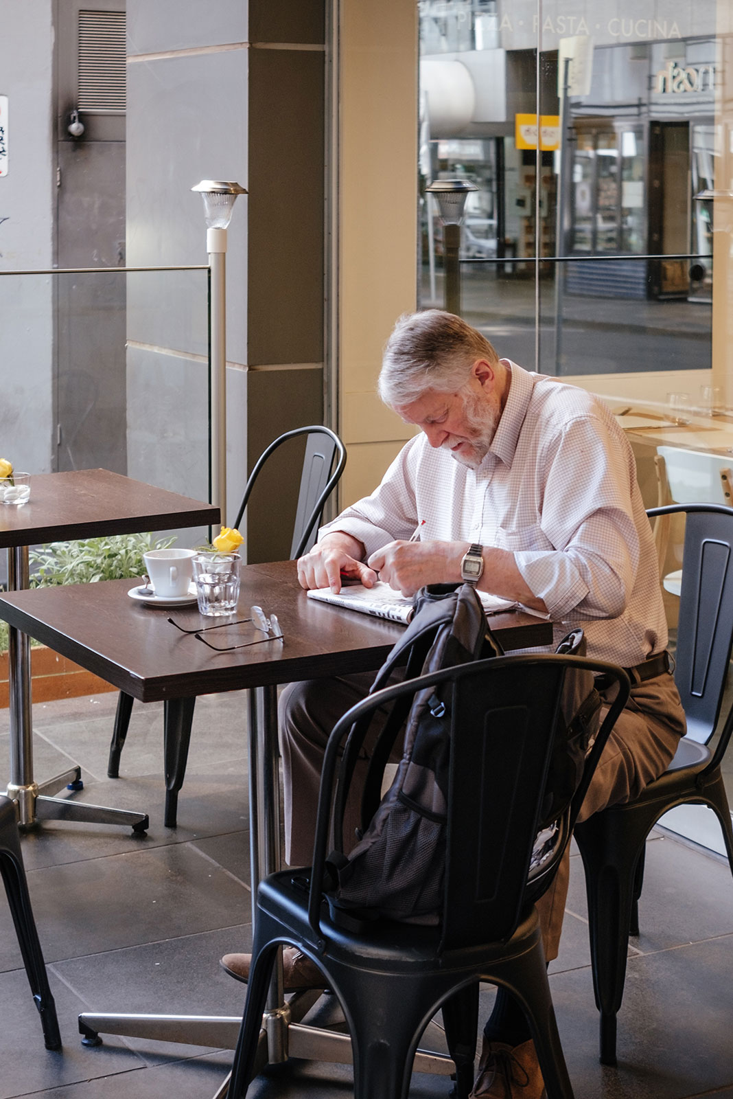 The soon to retire business person persona, Gary