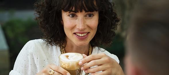 Business woman at a meeting in Sydney